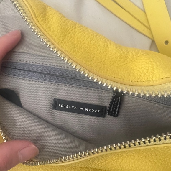 Rebecca Minkoff Leather Fanny Pack - Yellow - Picture 3 of 4